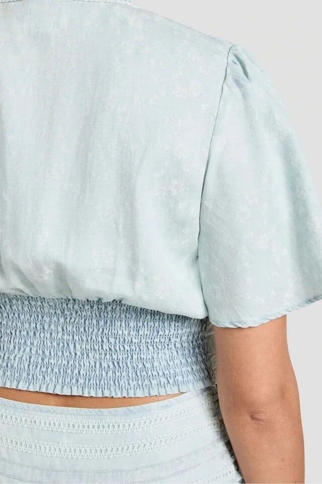 Guess Luıza Top Kadın Mavi Bluz