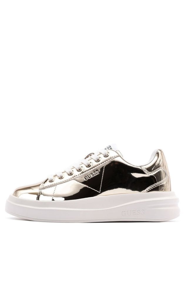 Guess Elbina Lame Sneaker Gold