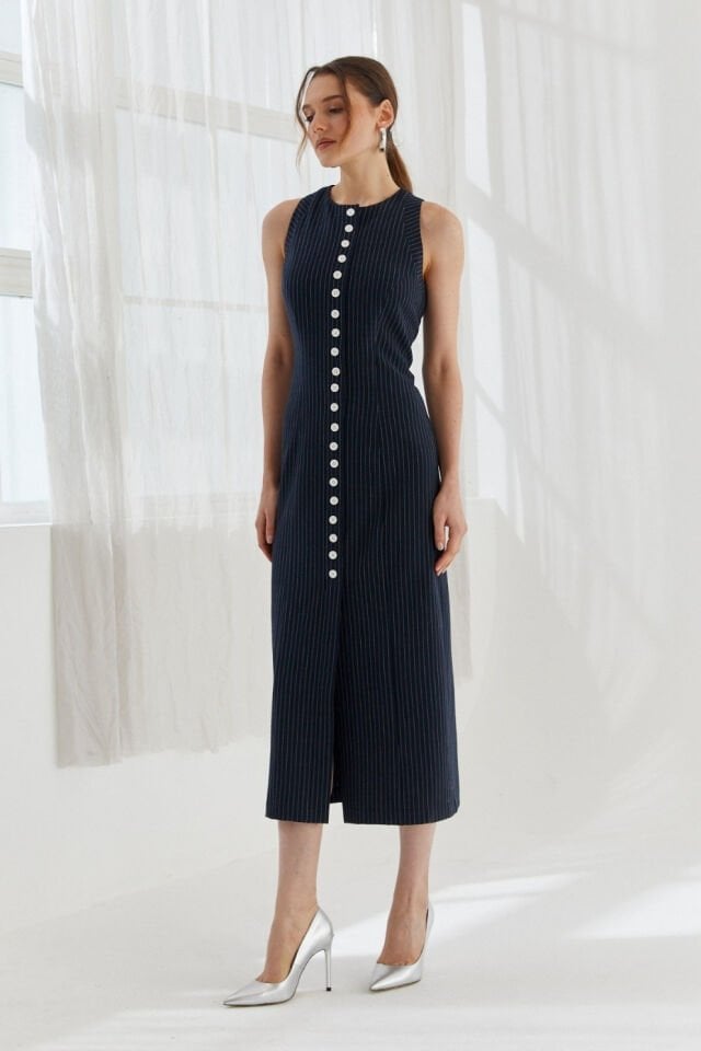 Naar Elbise Lacivert