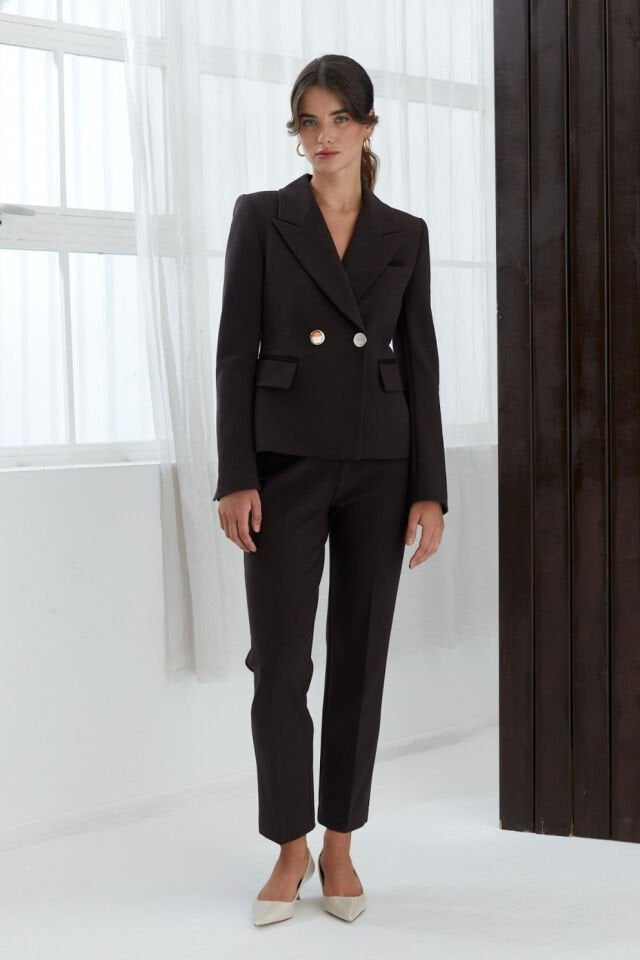 Naar Ceket Kahverengi