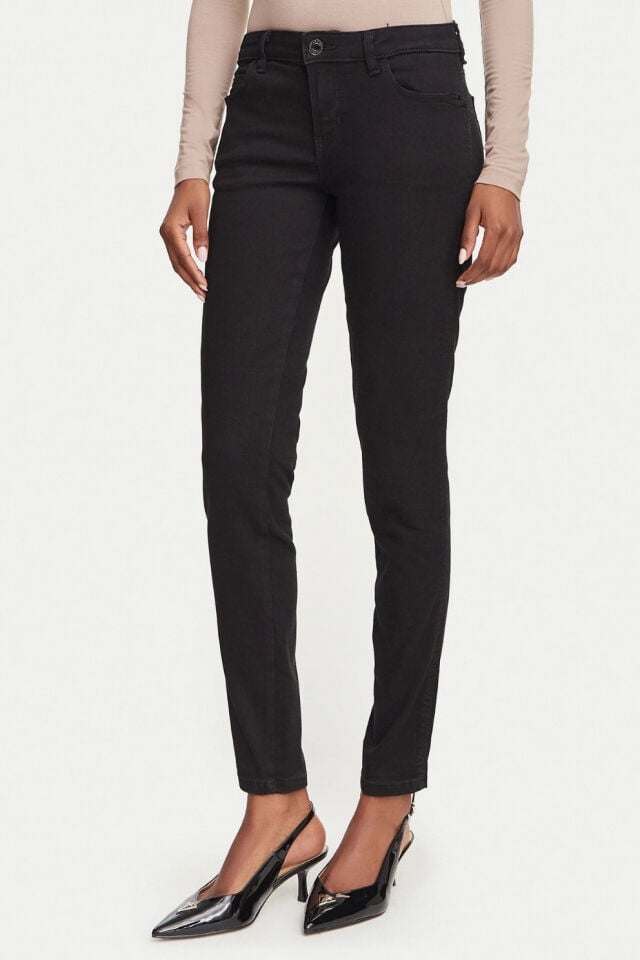 Guess  Siyah Dar Kesim Kot Pantolon