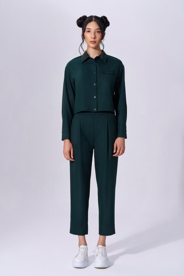 Naar Gömlek Koyu Turkuaz