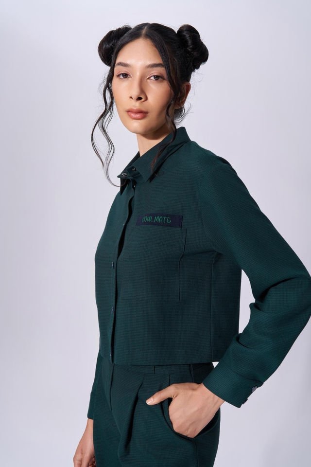 Naar Gömlek Koyu Turkuaz