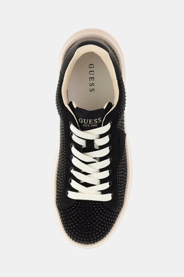 Guess Elbina Süet Deri Sneaker Siyah
