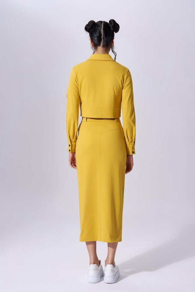 Naar Gömlek Koyu Sarı