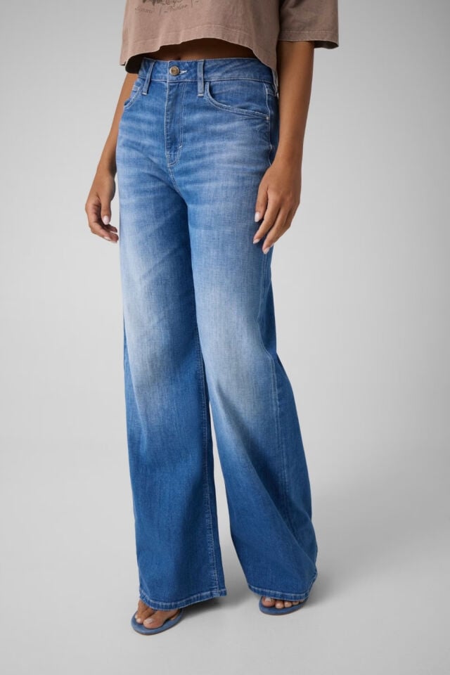 Guess Bellflower Geniş Paçalı Pantolon