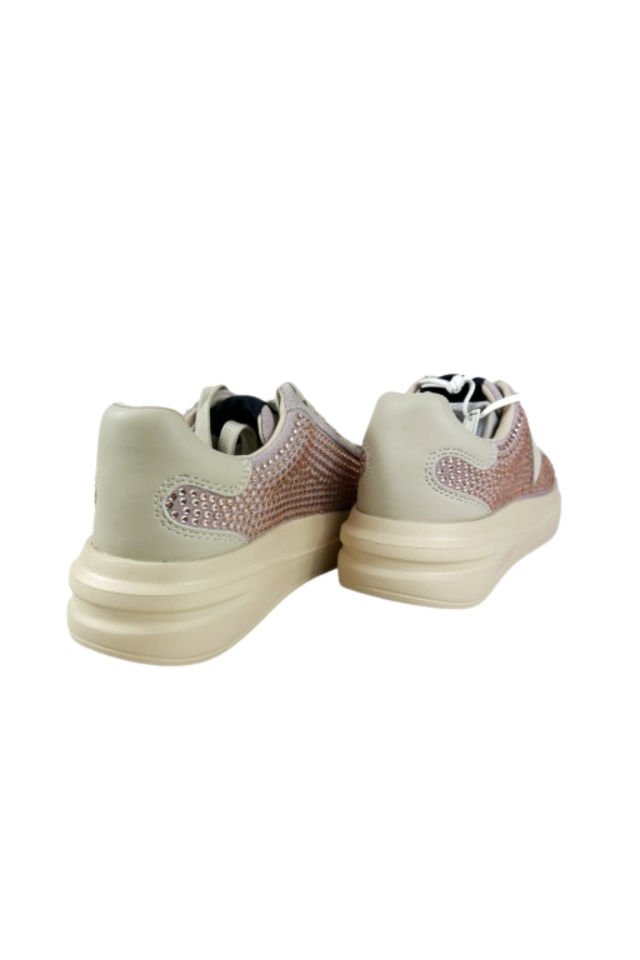 Guess Elbina Süet Deri Sneaker Pembe