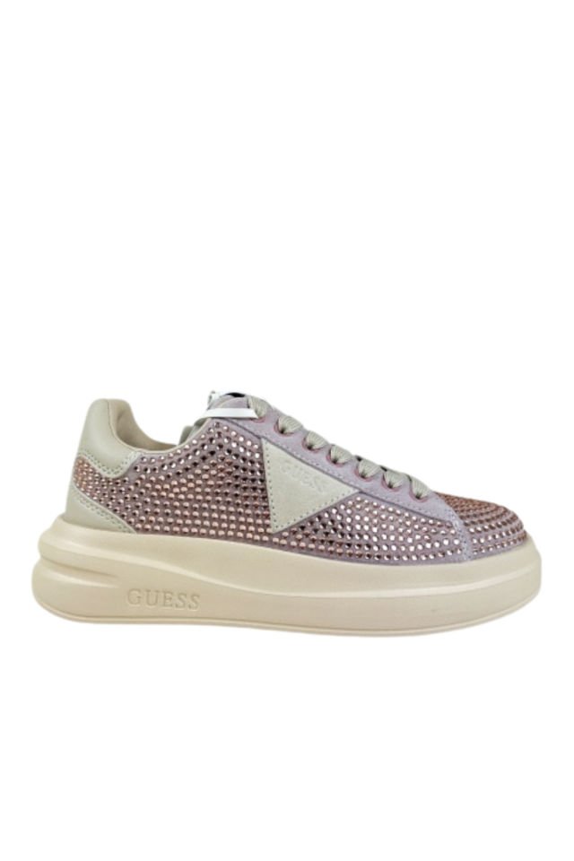 Guess Elbina Süet Deri Sneaker Pembe