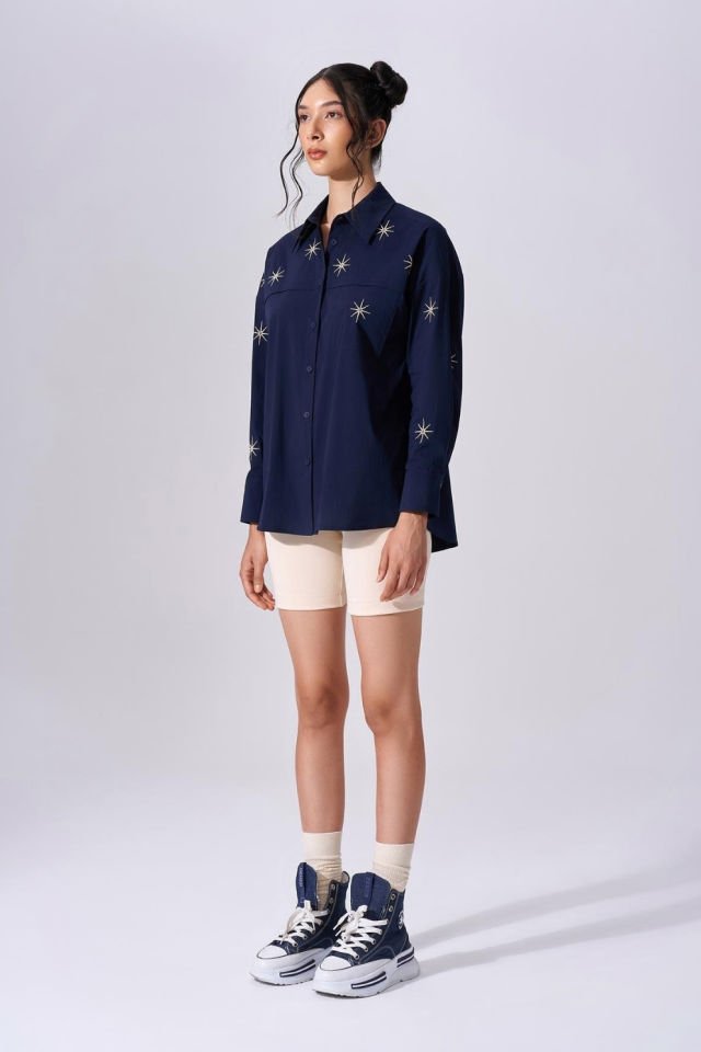 Naar Gömlek Lacivert