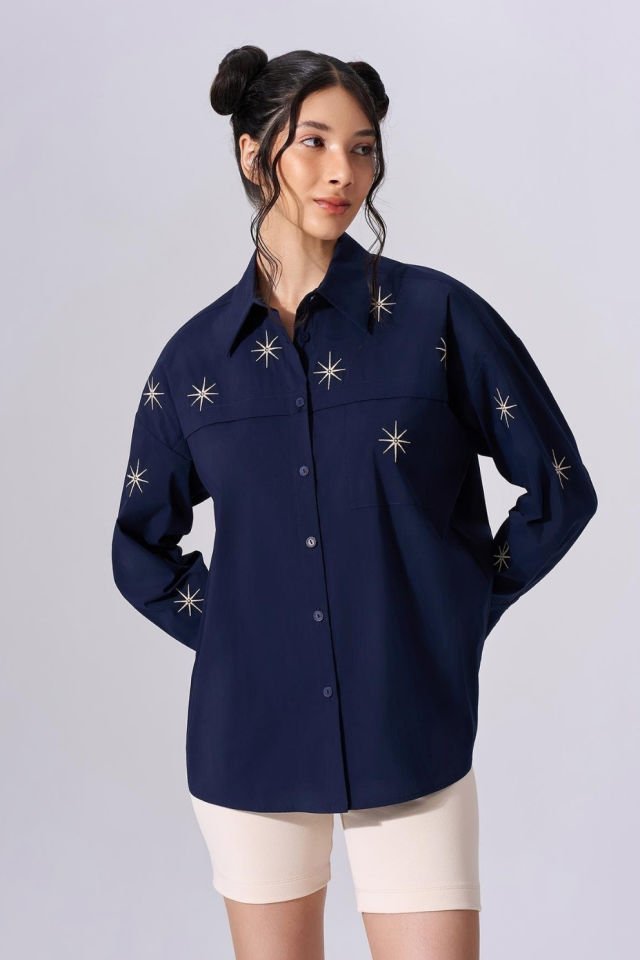 Naar Gömlek Lacivert