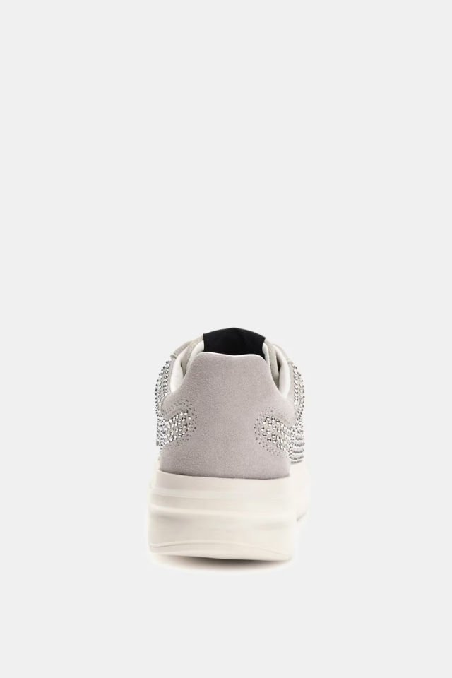 Guess Elbina Süet Deri Sneaker Beyaz