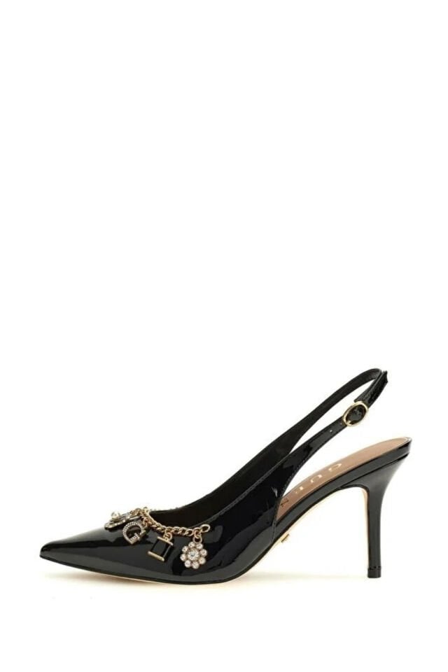 Guess Naska2 Kadın Siyah Topuklu Ayakkabı