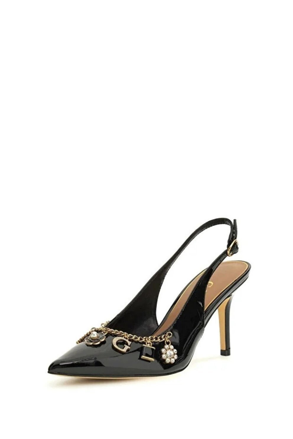 Guess Naska2 Kadın Siyah Topuklu Ayakkabı