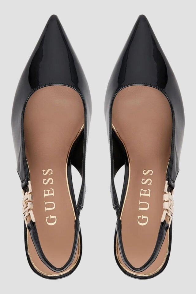 Guess Kadınlar İçin Askılı Ayakkabı Siyah