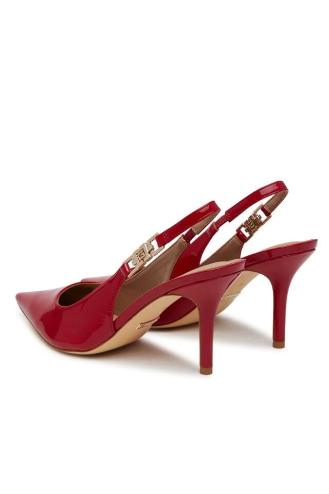 Guess Kadınlar İçin Askılı Ayakkabı Kırmızı