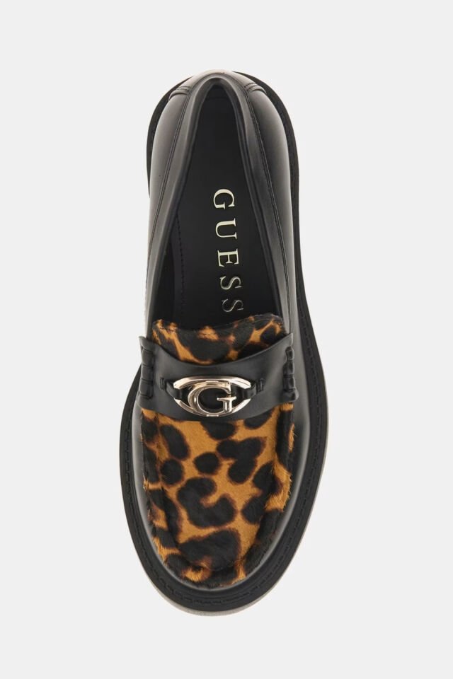 Guess Yanika Hayvan Desenli Makosen Ayakkabı