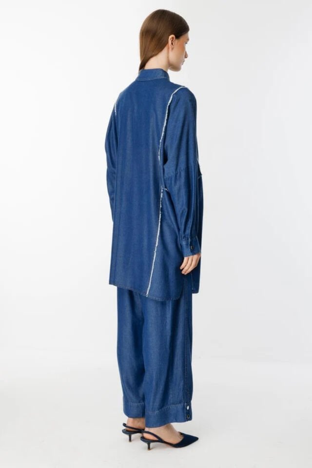 Ghisa İşleme Detaylı Takım Lacivert