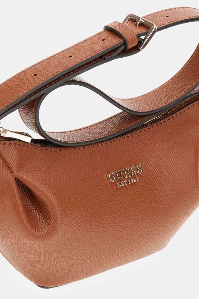 Guess Amorette Omuz Çantası Kahverengi