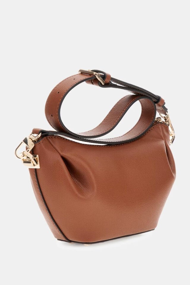 Guess Amorette Omuz Çantası Kahverengi