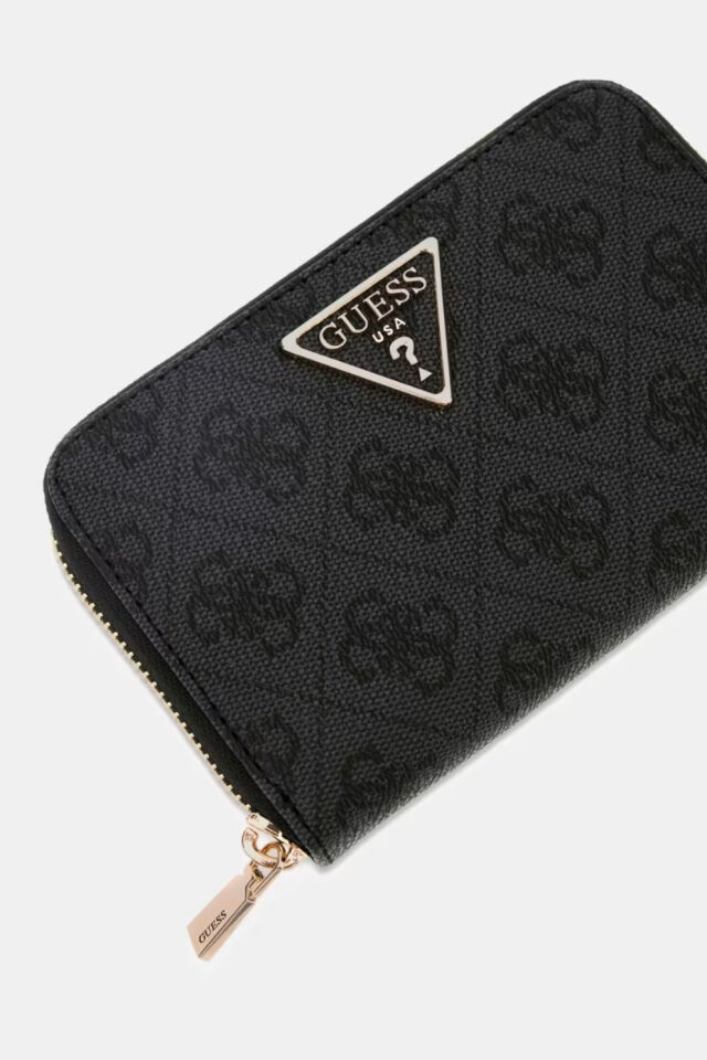 Guess  Laurel 4G Logolu Cüzdan Siyah