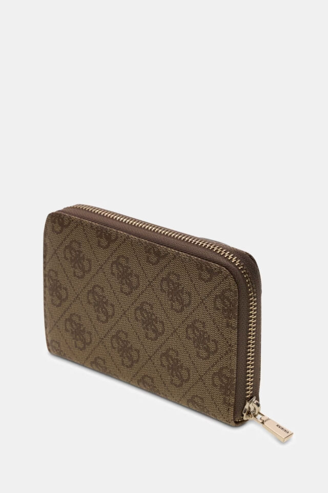 Guess  Laurel 4G Logolu Cüzdan Bej