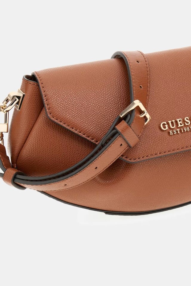 Guess Amorette Çapraz Çanta Kahverengi