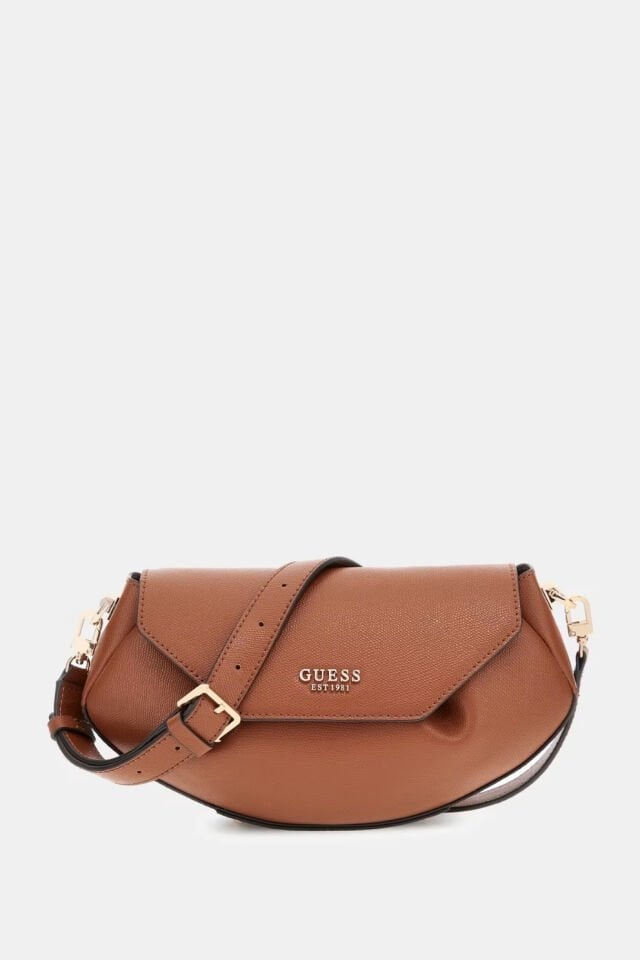 Guess Amorette Çapraz Çanta Kahverengi