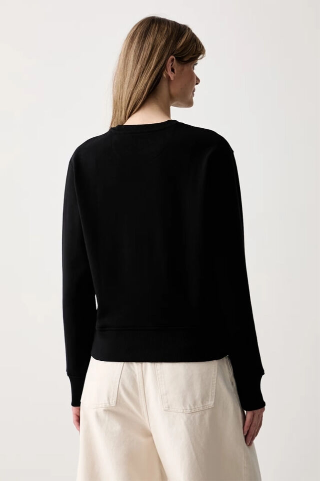 Guess Basy Kadın Sweatshirt Siyah