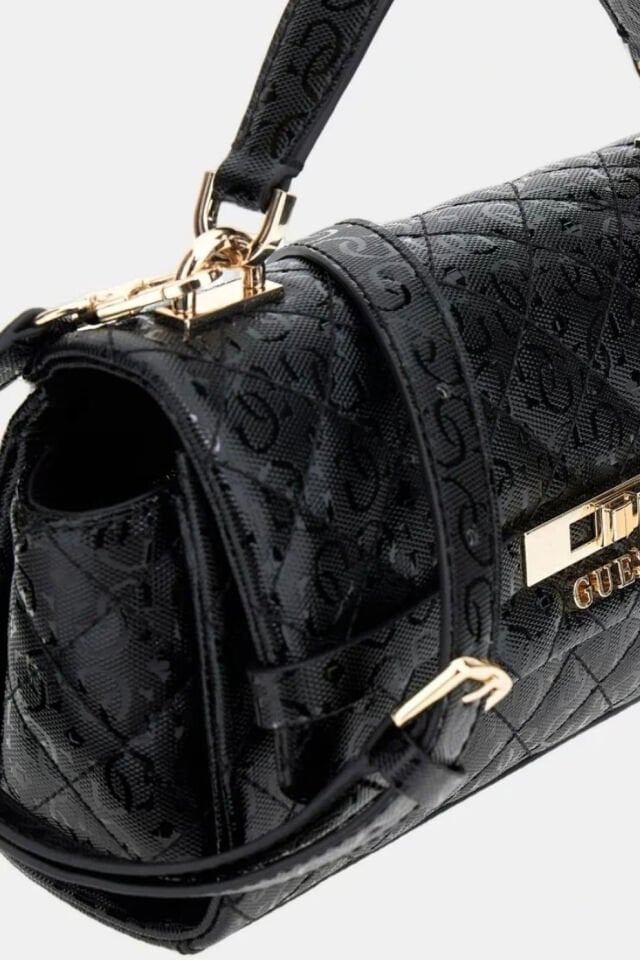 Guess Idra 4G Logo Mini El Çantası Siyah