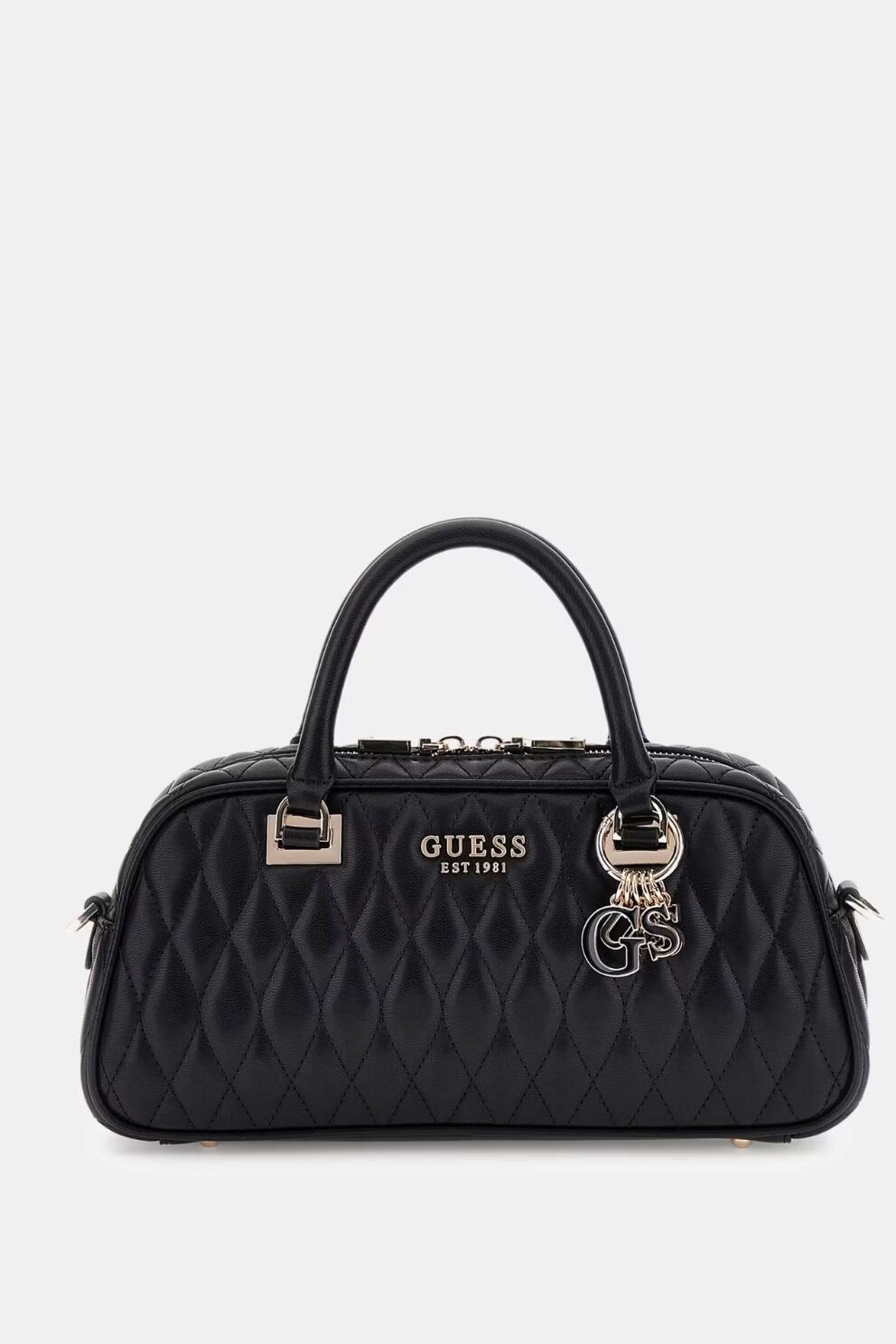 Guess Valla Kapitone Çanta Siyah