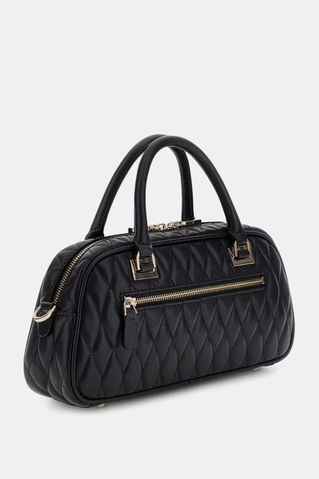 Guess Valla Kapitone Çanta Siyah