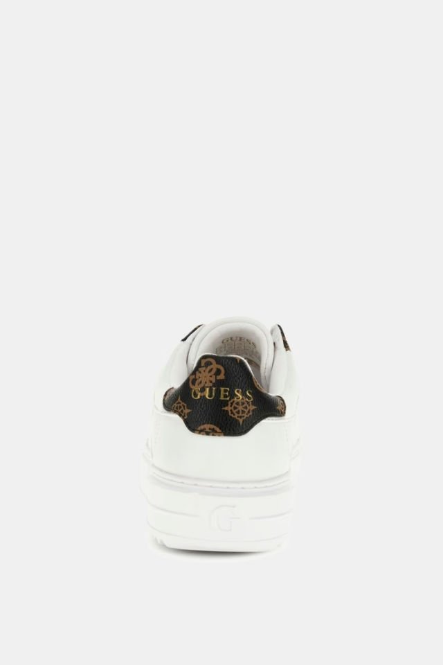 Guess Dattice Kapitone Sneaker Beyaz