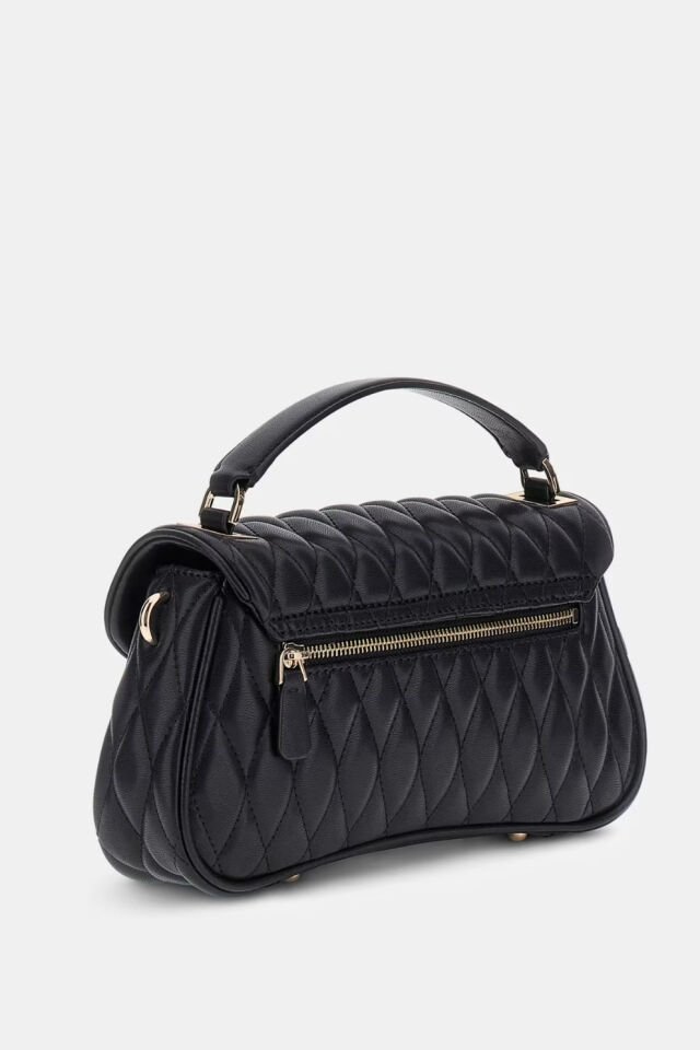 Guess Valla Kapitone Çanta Siyah