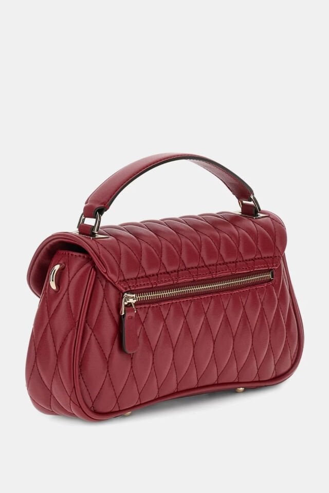 Guess Valla Kapitone Çanta Kırmızı