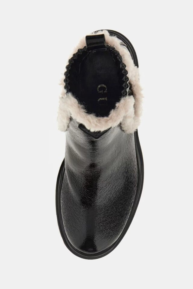 Guess Yvette Suni Kürk Detaylı Bot Siyah