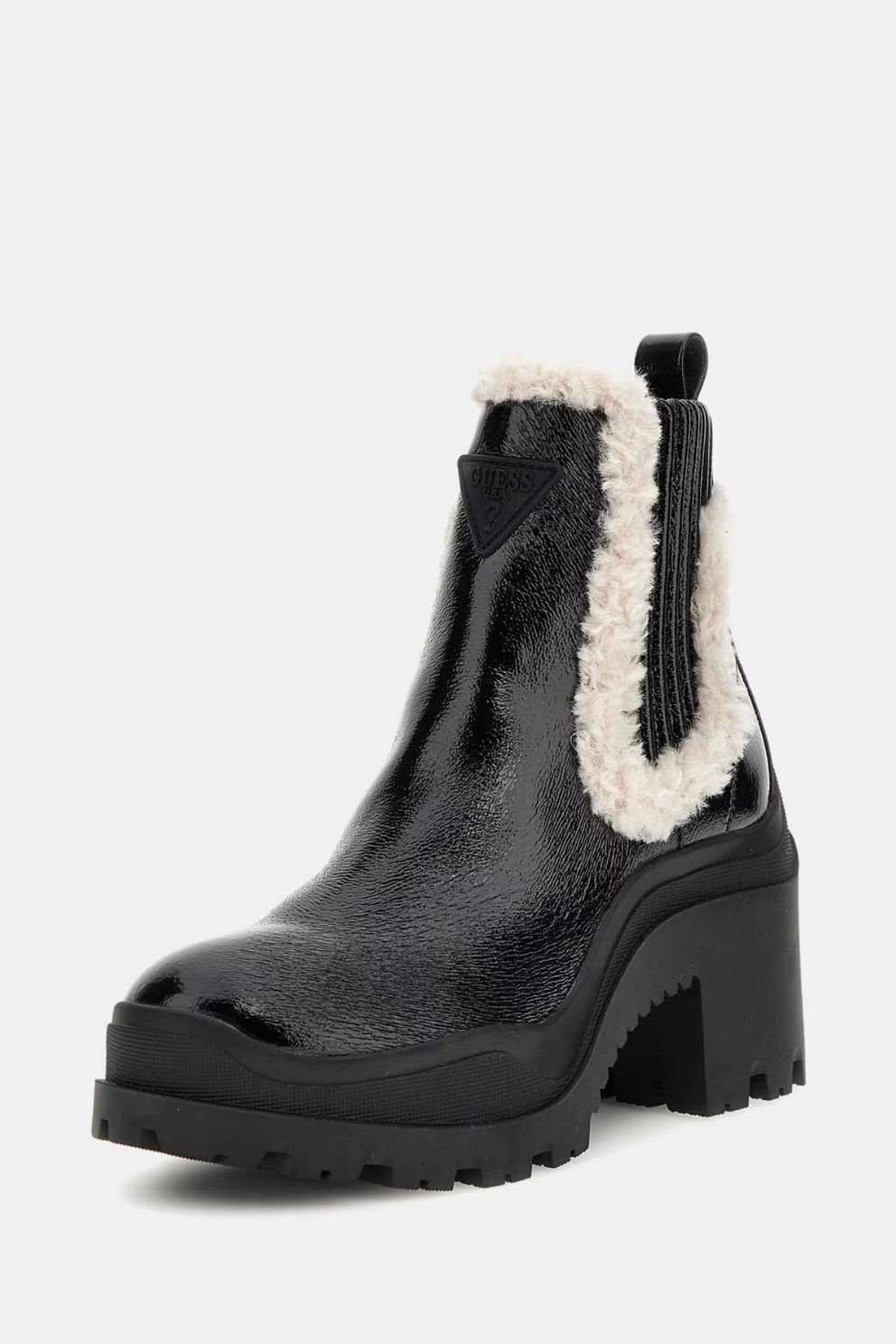 Guess Yvette Suni Kürk Detaylı Bot Siyah