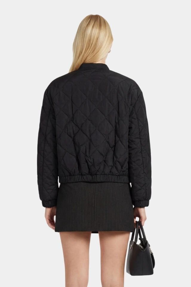 Guess Kadın Spor Ceket Siyah