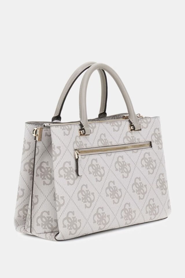 Guess Erenia 4G Logolu El Çantası Bej