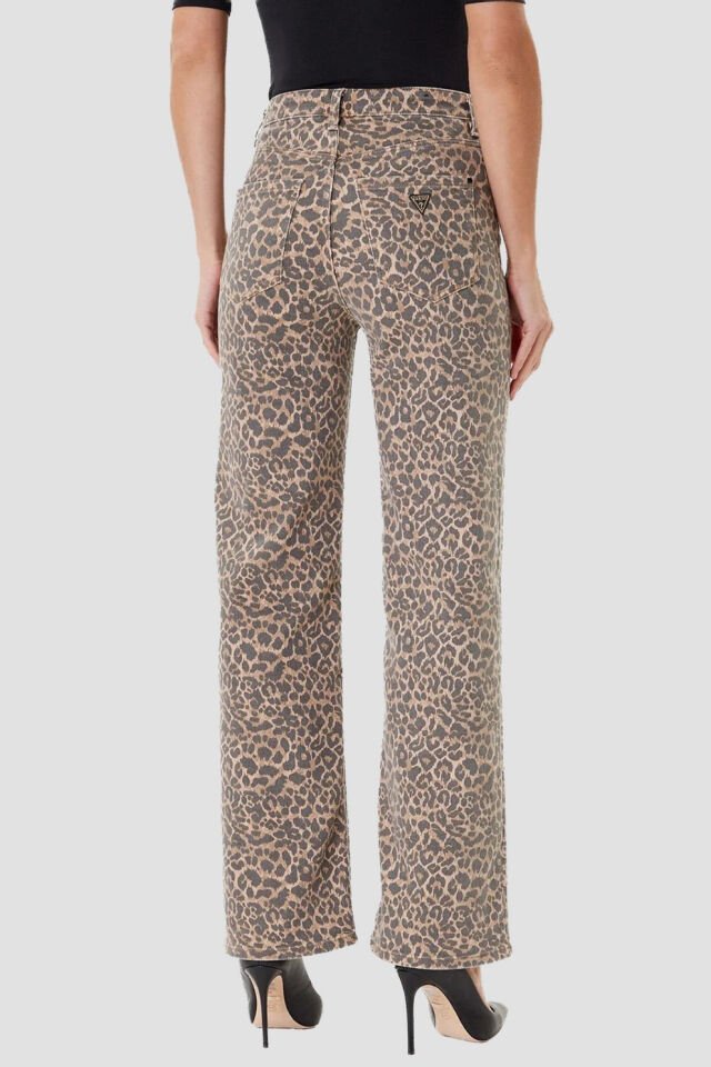 Guess Desenli Kadın Kot Pantolonu