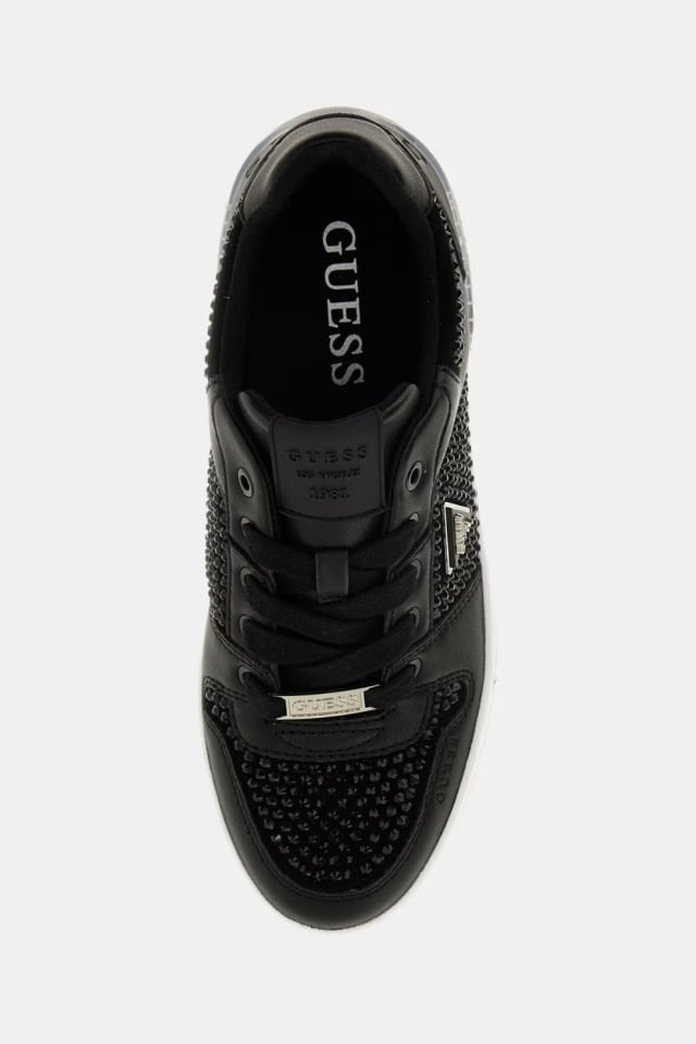 Guess Naresa Taşlı Sneaker Siyah