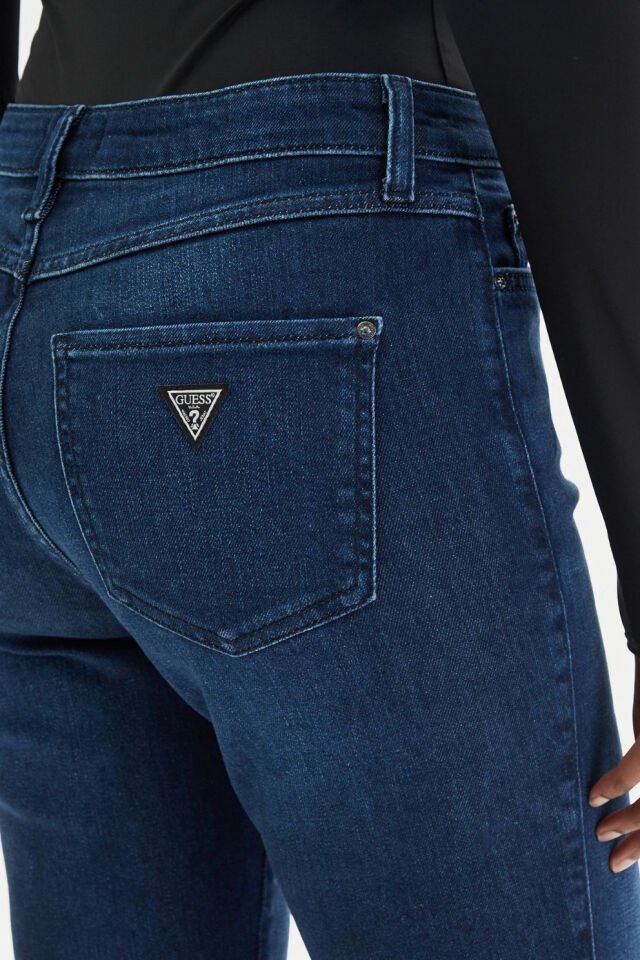 Guess Kot Pantolon Koyu Mavi