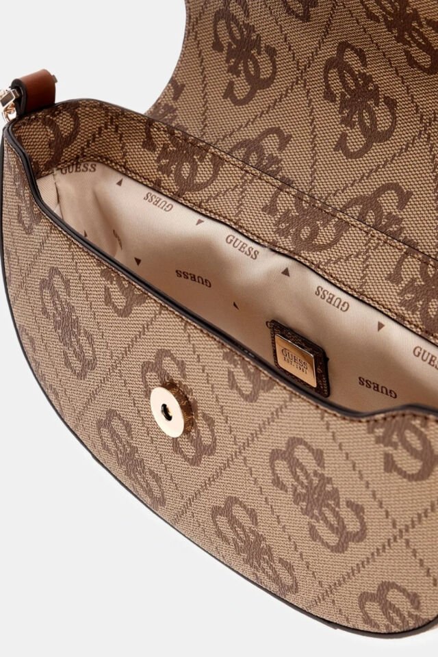 Guess Access Kadın Omuz Çantası Kahverengi