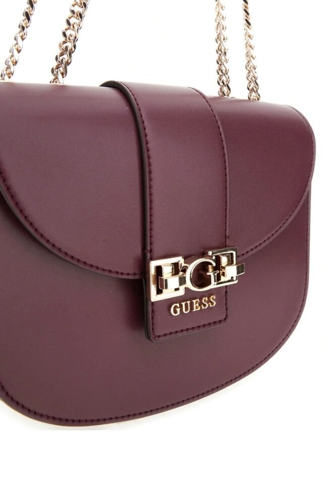 Guess Jane Kadın Omuz Çantası Bordo