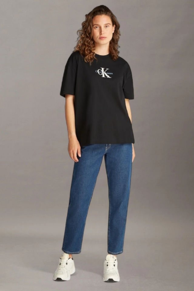 Calvin Klein Monogram Tişört Siyah