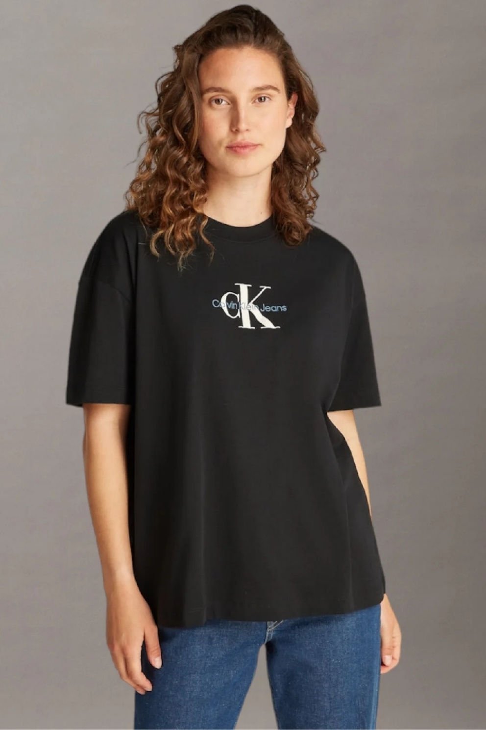 Calvin Klein Monogram Tişört Siyah