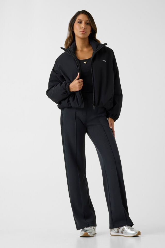 Guess Düz Paçalı Spor Pantolon Siyah