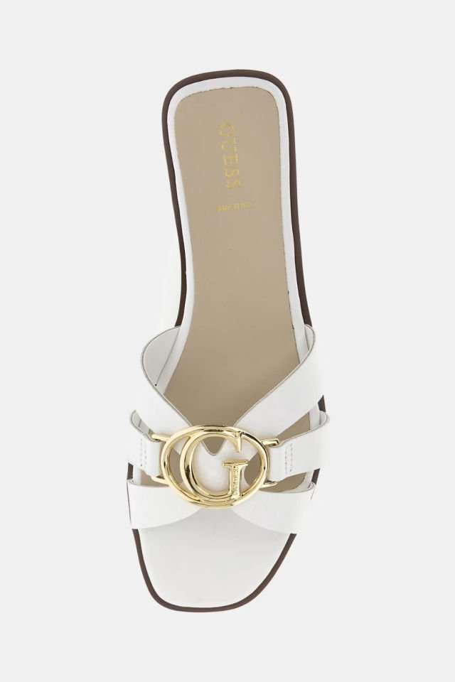 Guess Symo Sandalet Beyaz