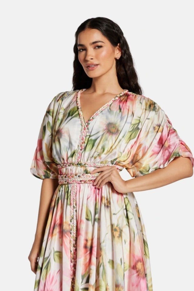 Guess Kadın Lucie Uzun Elbise