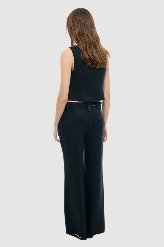 Roman Tailored Fit Yelek Lacivert