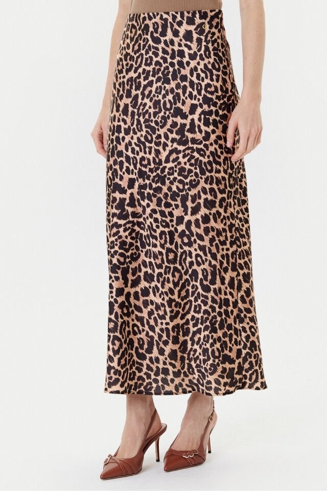 Guess Leopar Desenli Etek